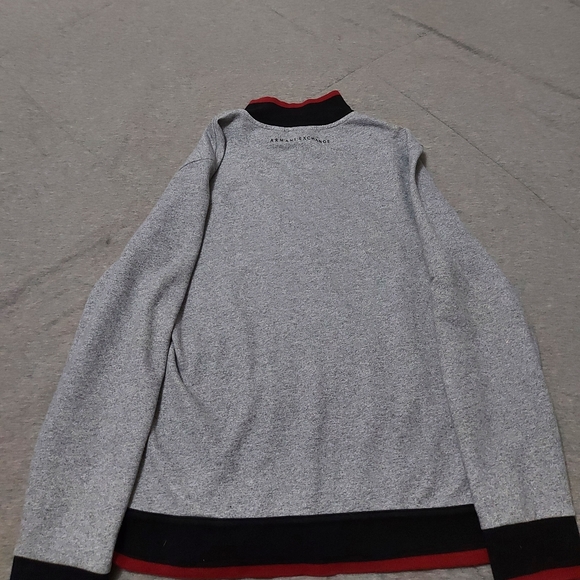 Armanie exchange Mens Zip Up sweatshirt - Picture 2 of 4